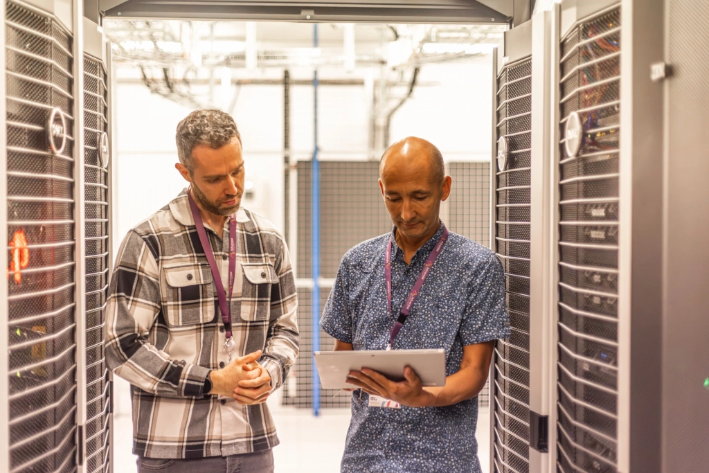 Echange dans un datacenter