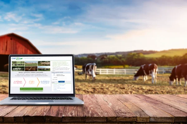 Calcul du bilan carbone en exploitation agricole grâce à la plateforme CAP2ER